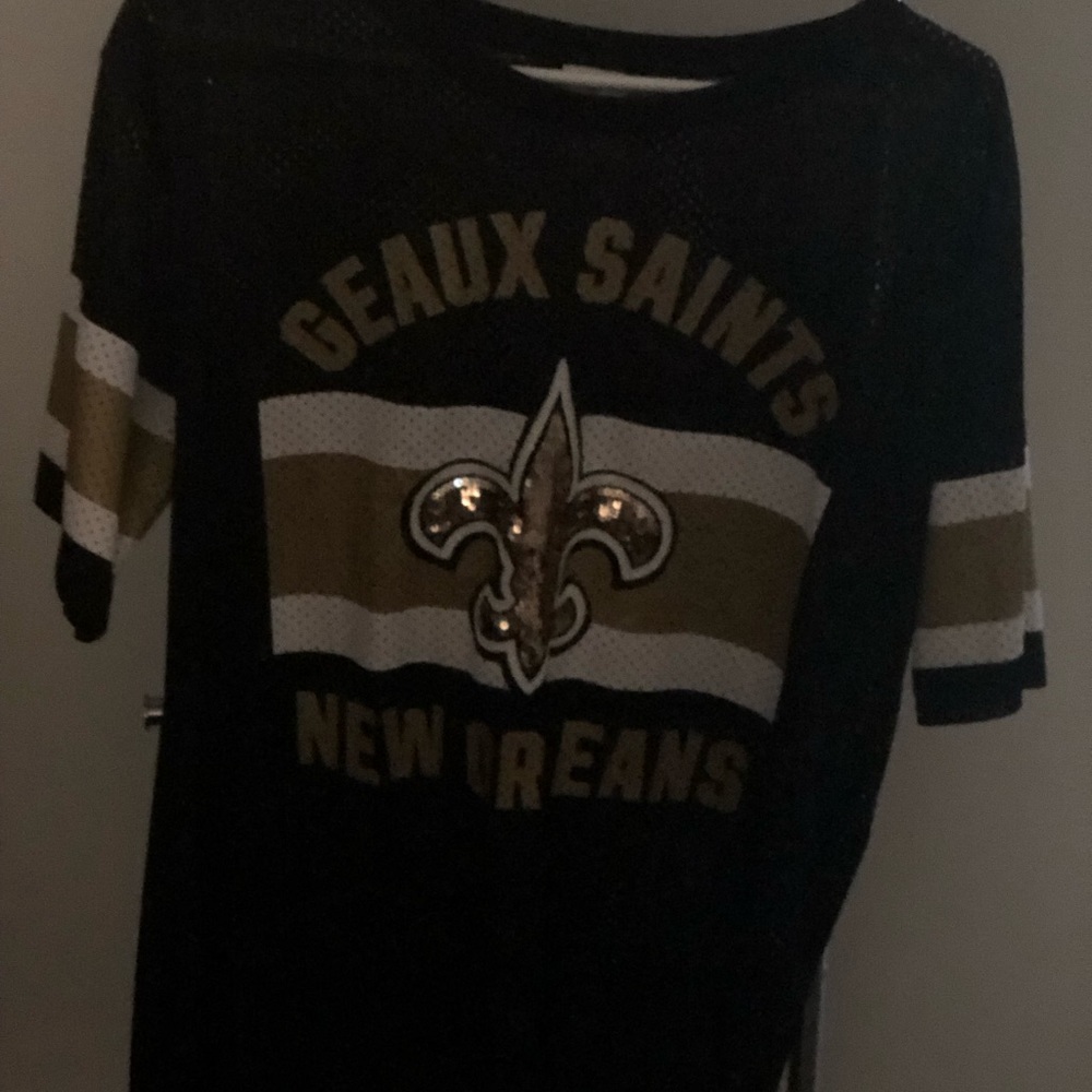 Geaux Saints New Orleans Jersey Medium